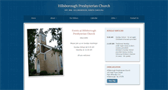 Desktop Screenshot of hillsboroughpres.org